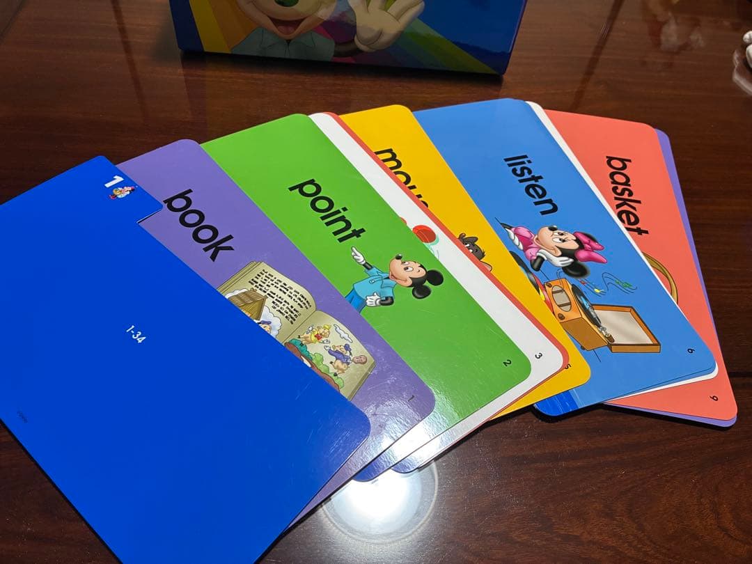 DWE ディズニー英語システム トークアロング カード・プレイメイト