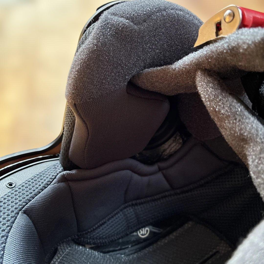 SHOEI ジェットヘルメット オレンジ・ホワイト・ブラック