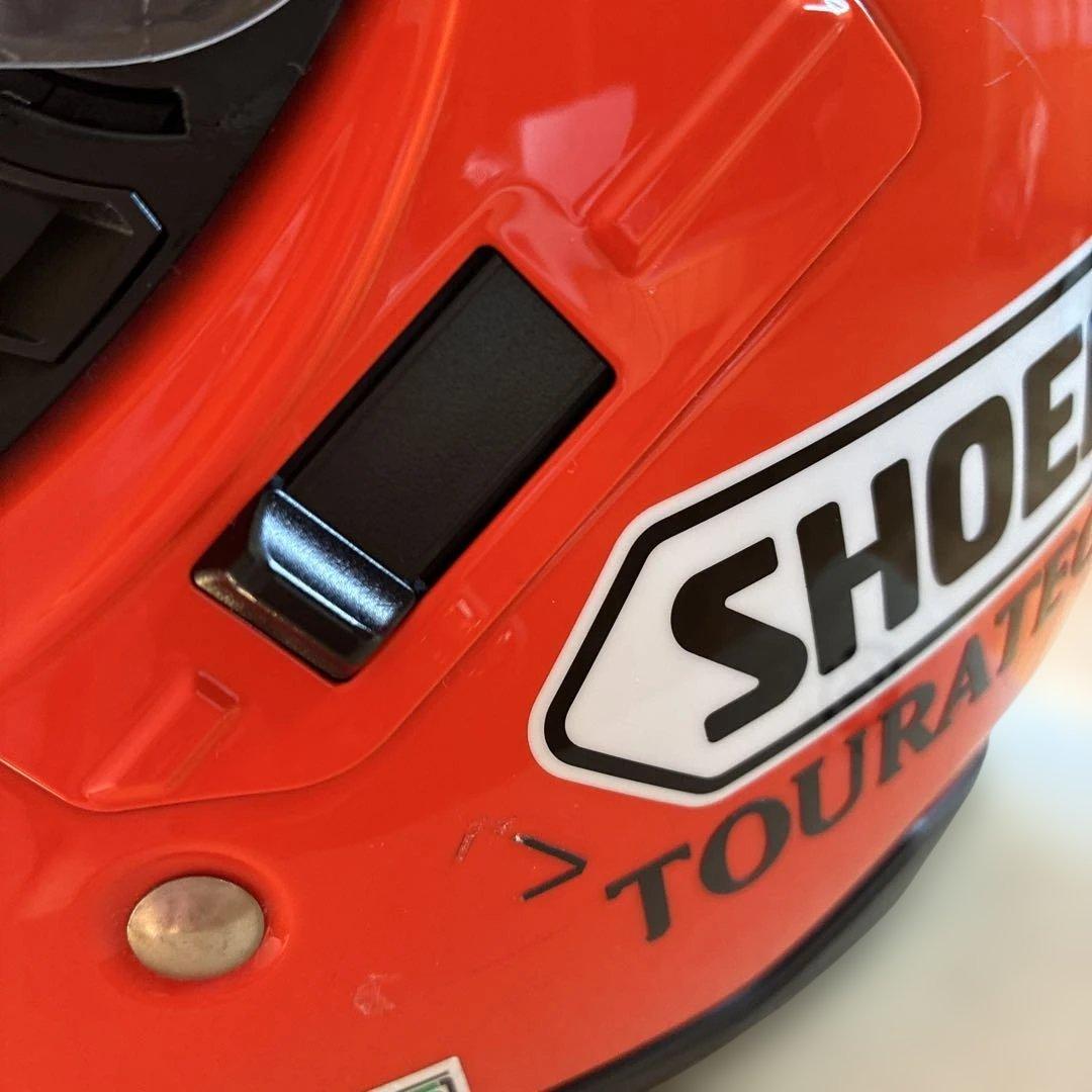 SHOEI ジェットヘルメット オレンジ・ホワイト・ブラック