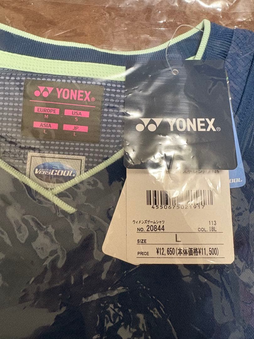 【新品未使用✨】YONEX ウィメンズ ゲームシャツ ユニフォーム Lサイズ