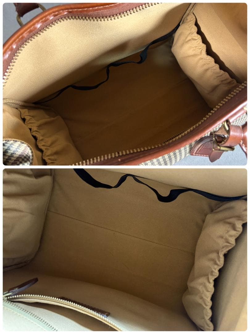 ヴィンテージ ラルフローレン 千鳥格子 チェック ボストンバッグ POLOレトロ