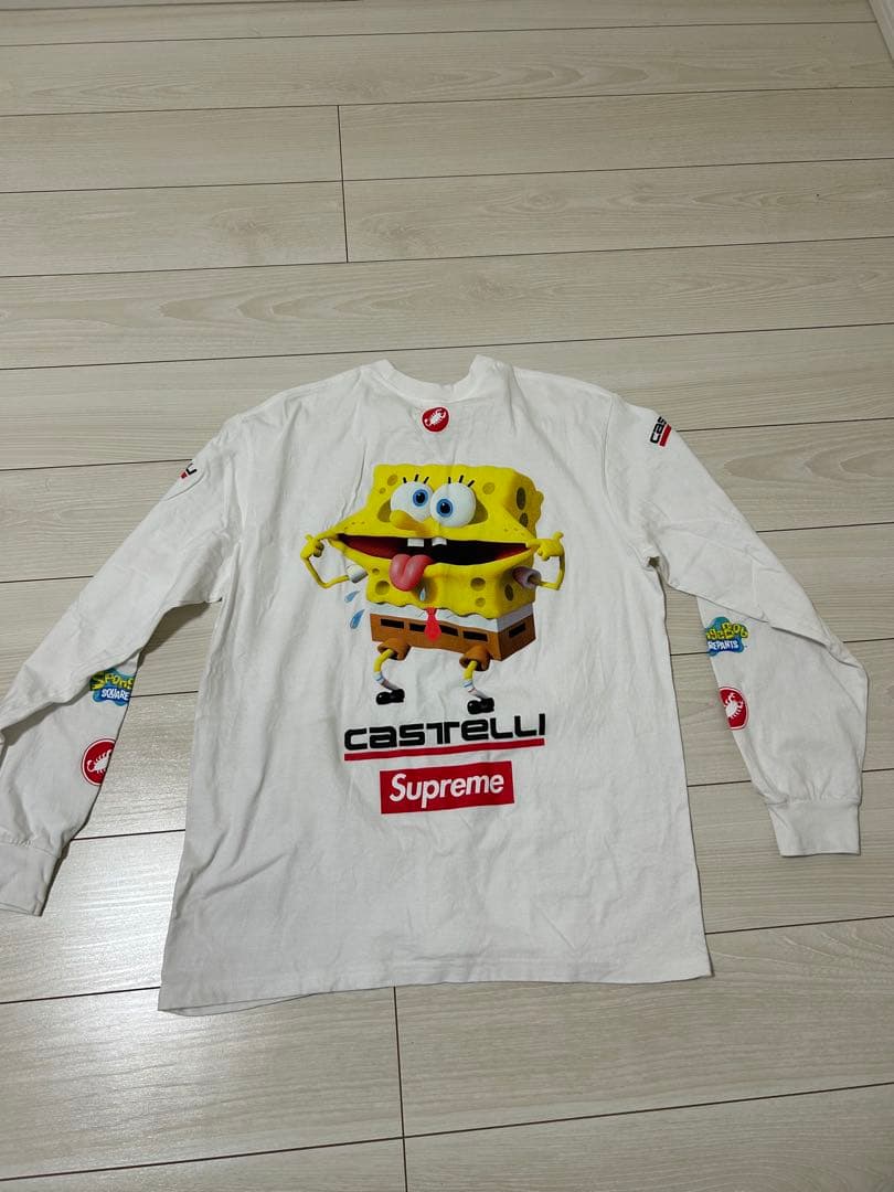 トップス Supreme SpongeBob Castelli Racing L/S