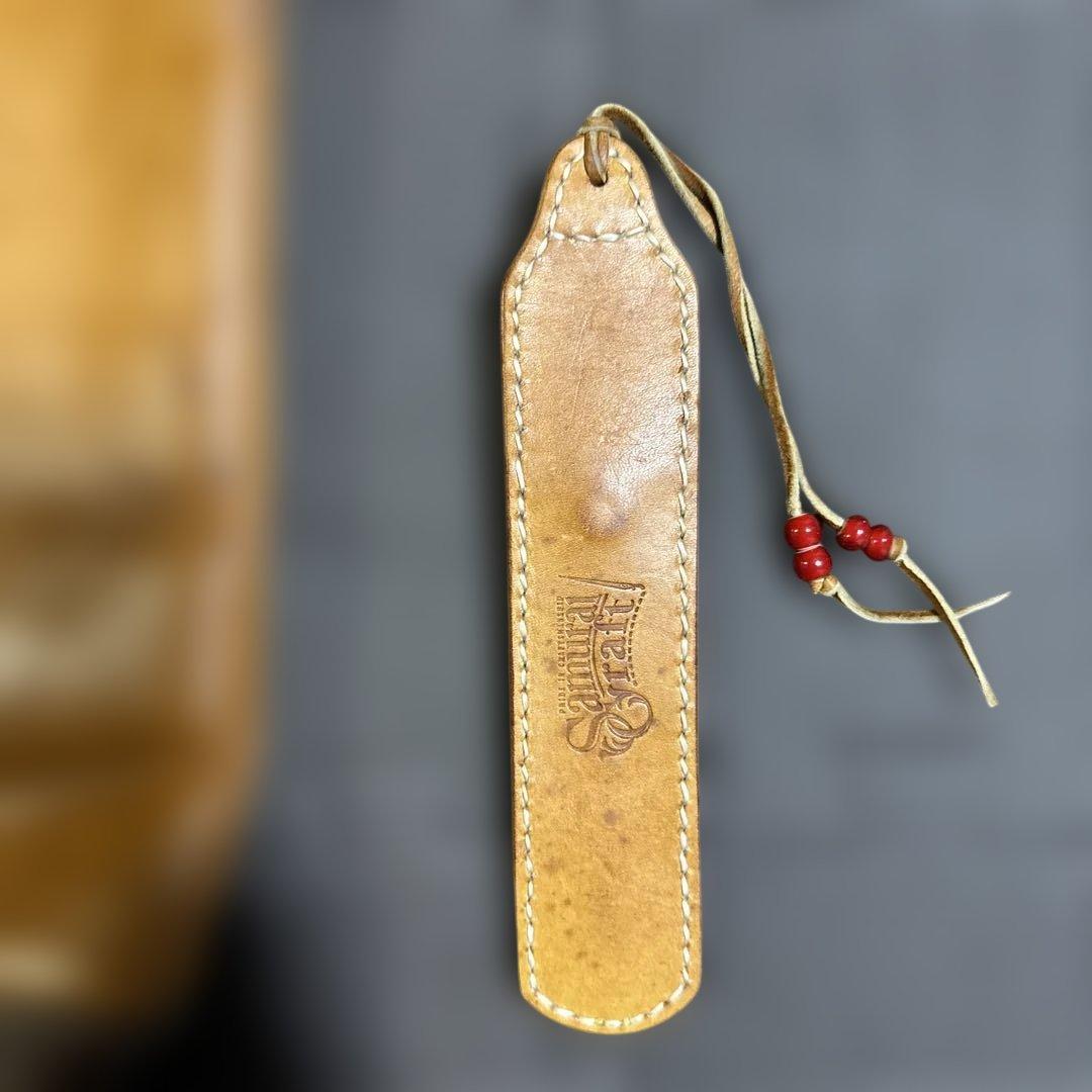 サムライクラフト　トートバッグ　ナチュラル×ブラウン