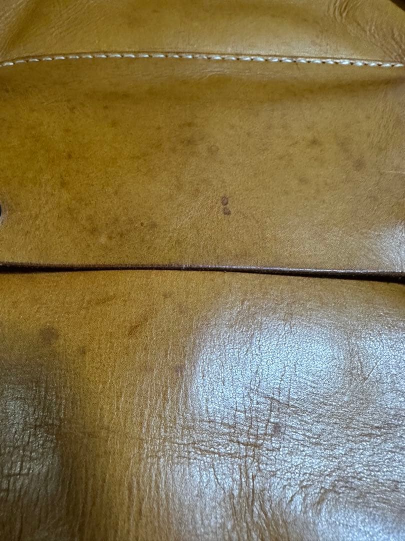 サムライクラフト　トートバッグ　ナチュラル×ブラウン