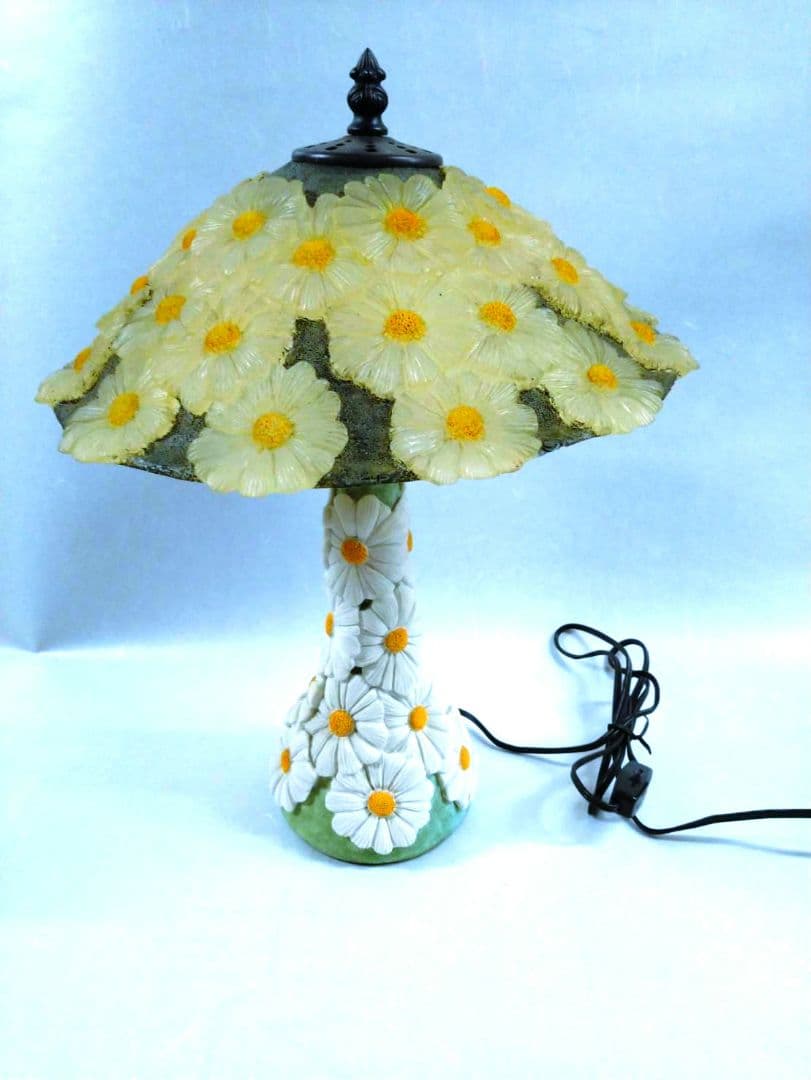 レトロ　花柄スタンド