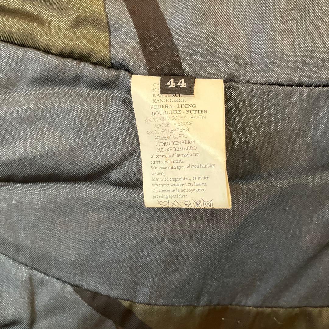 CIVIDINI ブラックレザージャケット