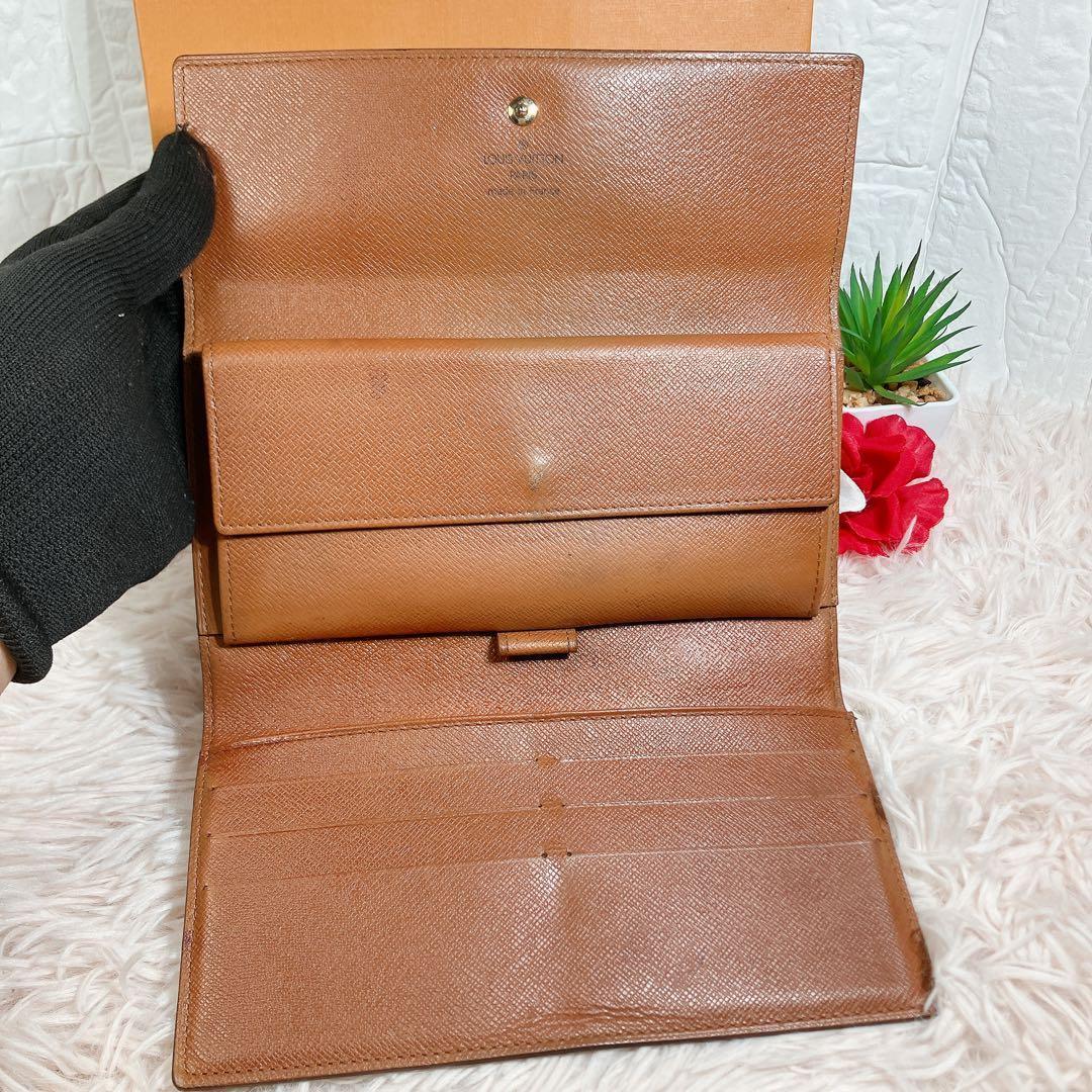 鑑定済 ルイヴィトン モノグラム ポルトフォイユ インターナショナル 長財布