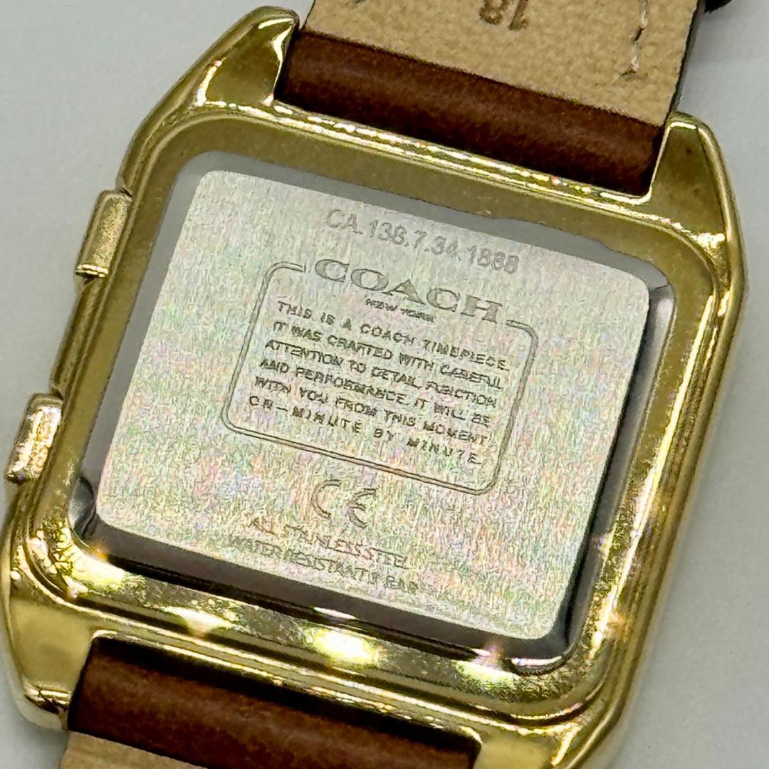美品 稼働品 COACH コーチ 腕時計 デジタル クォーツ 箱付き