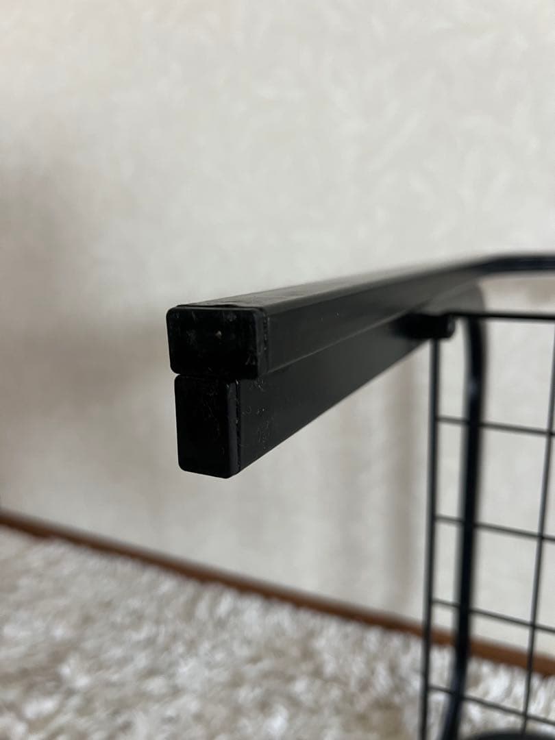 80's 90s アイアンフレーム 長方形 ガラスローテーブル 昭和レトロ