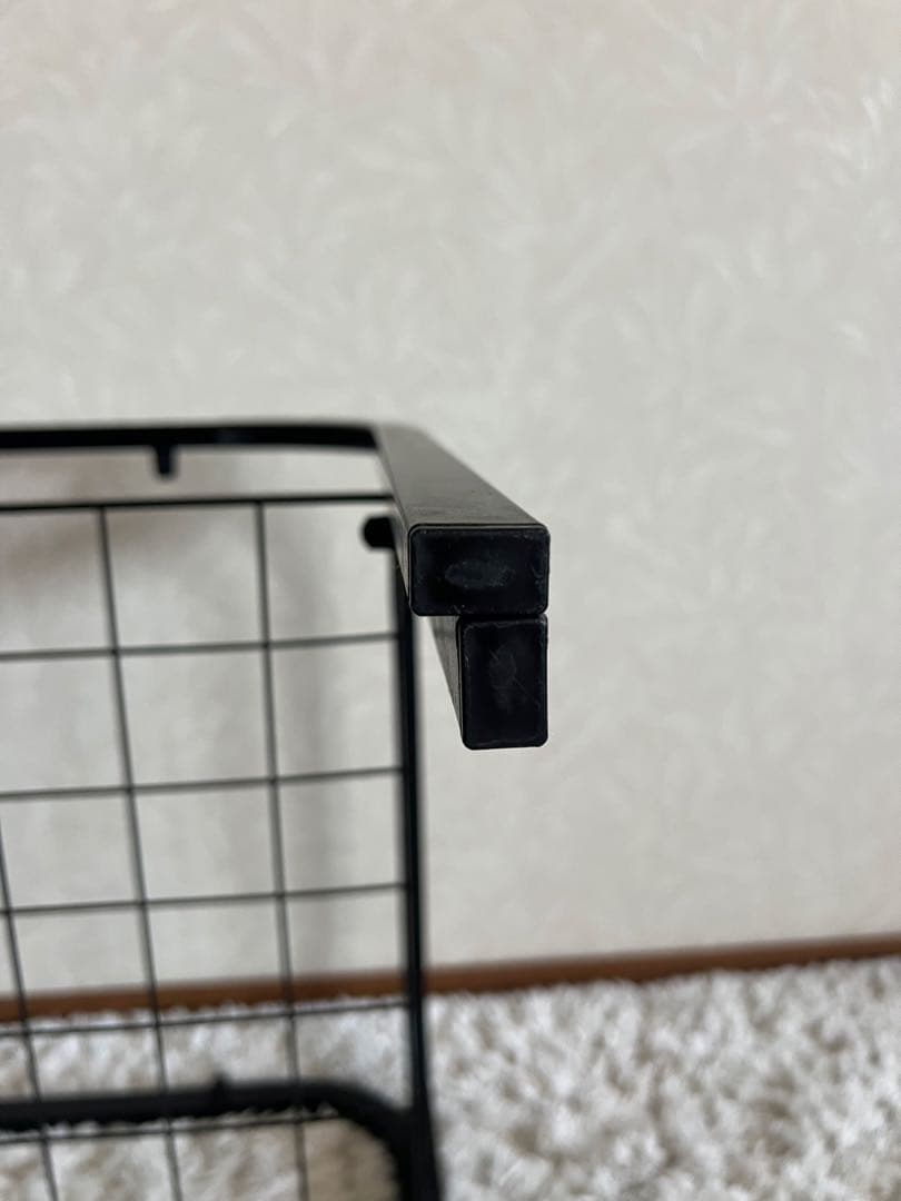 80's 90s アイアンフレーム 長方形 ガラスローテーブル 昭和レトロ