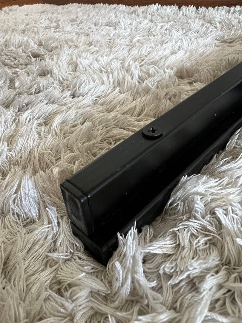 80's 90s アイアンフレーム 長方形 ガラスローテーブル 昭和レトロ