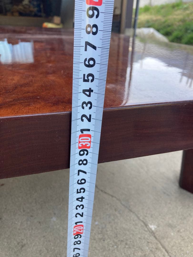 【高級座卓】一点もの　欅 ケヤキ 無垢 座卓 テーブル