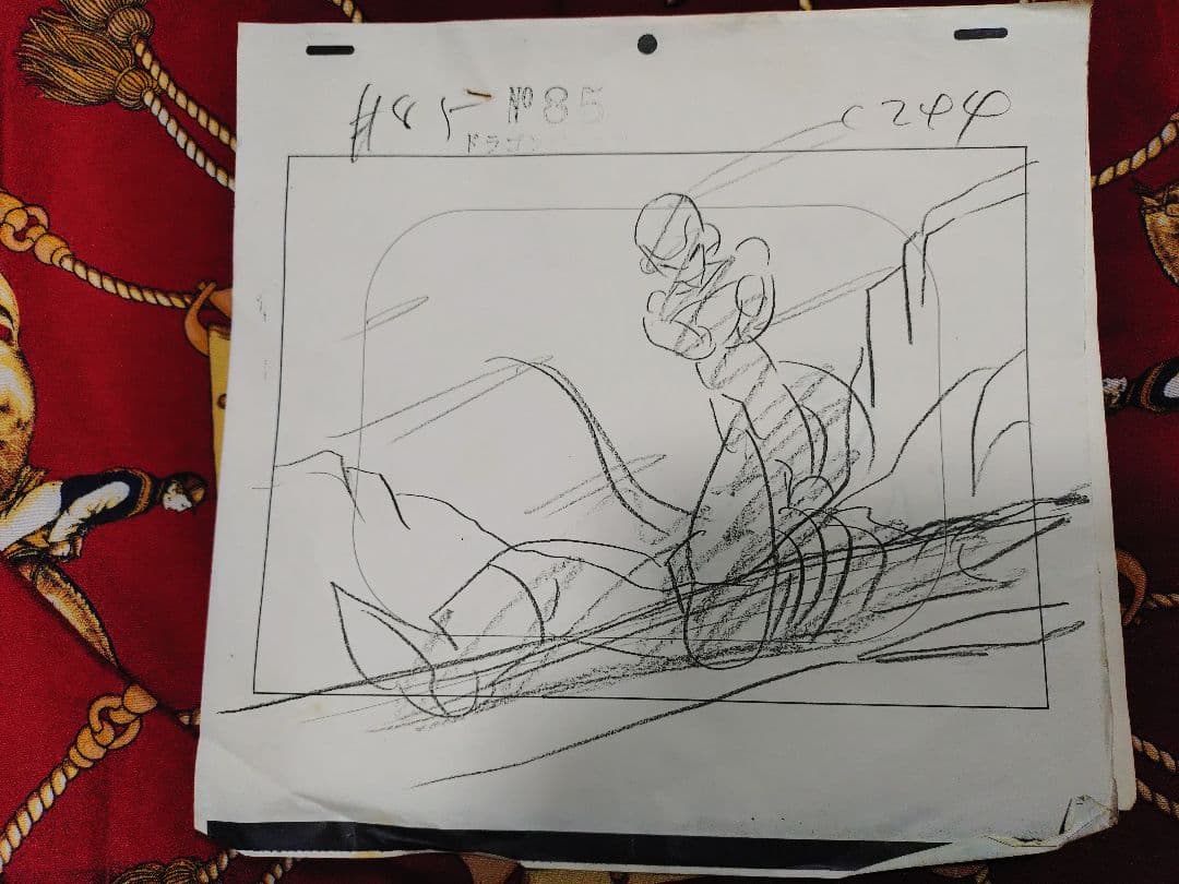 ドラゴンボール セル画 原画 フリーザ ベジータ 当時物