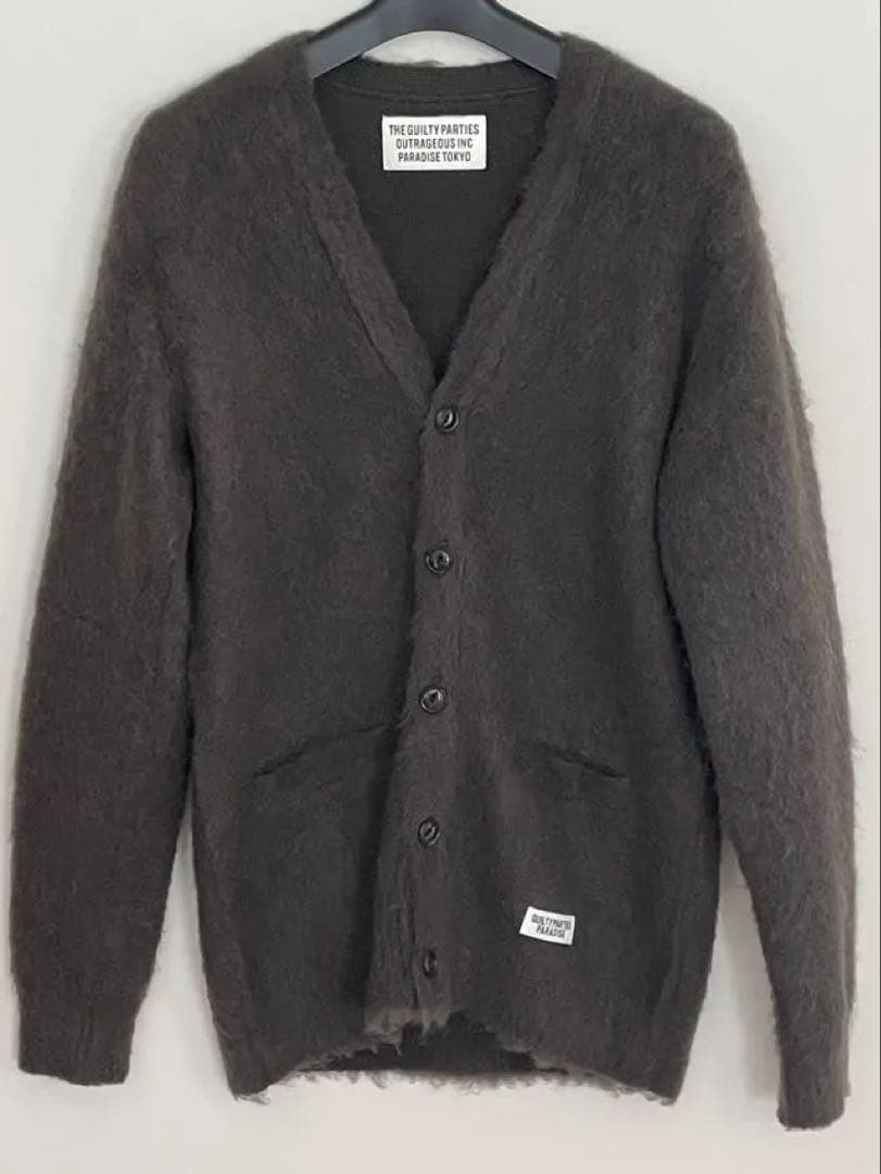 WACKO MARIA ワコマリア　モヘア　カーディガン　ニット