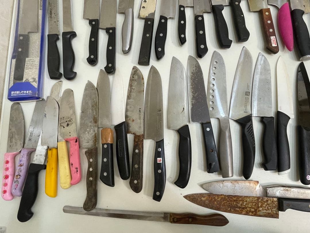 三徳包丁 155個 17kg まとめて売り✅