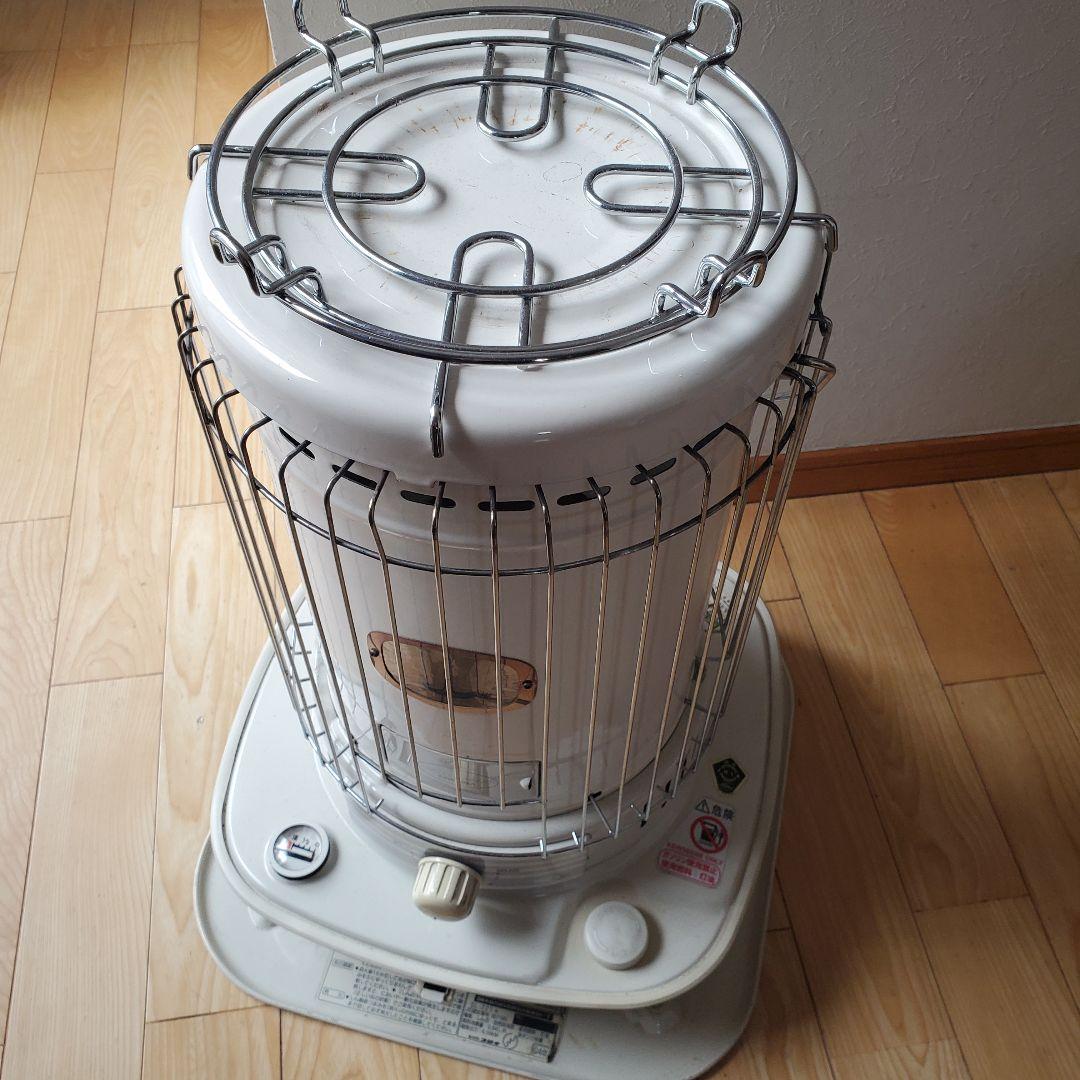 コロナ 石油ストーブ SL-221（W）ホワイト　美品　五徳と替え芯セット