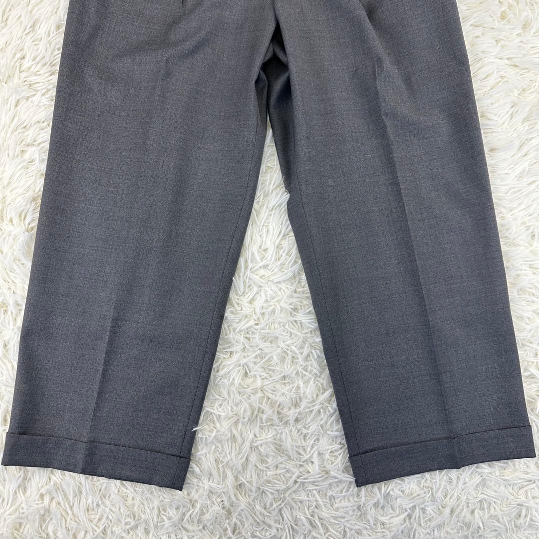美品｜ 23区 スーツ セットアップ プルオーバー パンツ ウール グレー 38