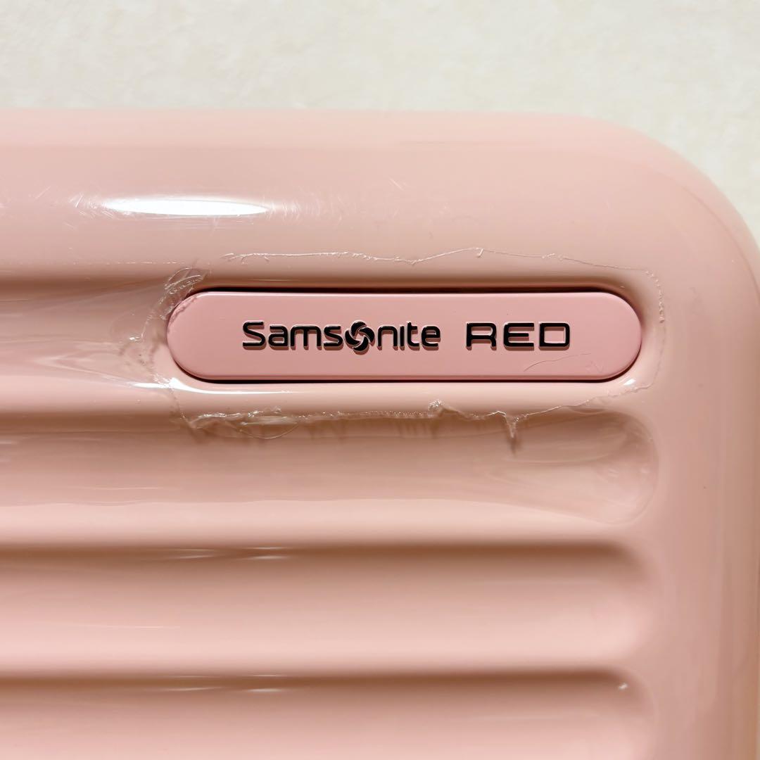 サムソナイトレッド　機内持ち込み　スーツケース　ピンク
