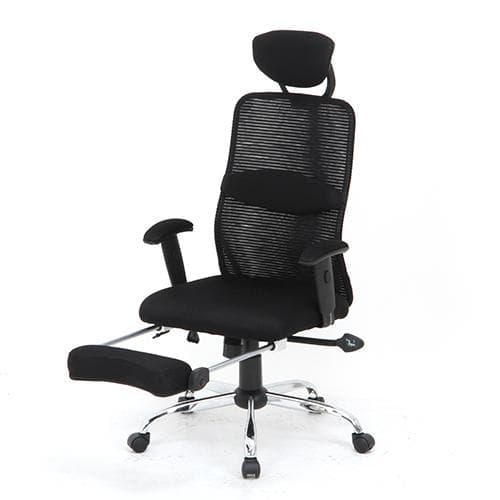 《新品・送料無料》メッシュバックチェアー スリープ BLACK