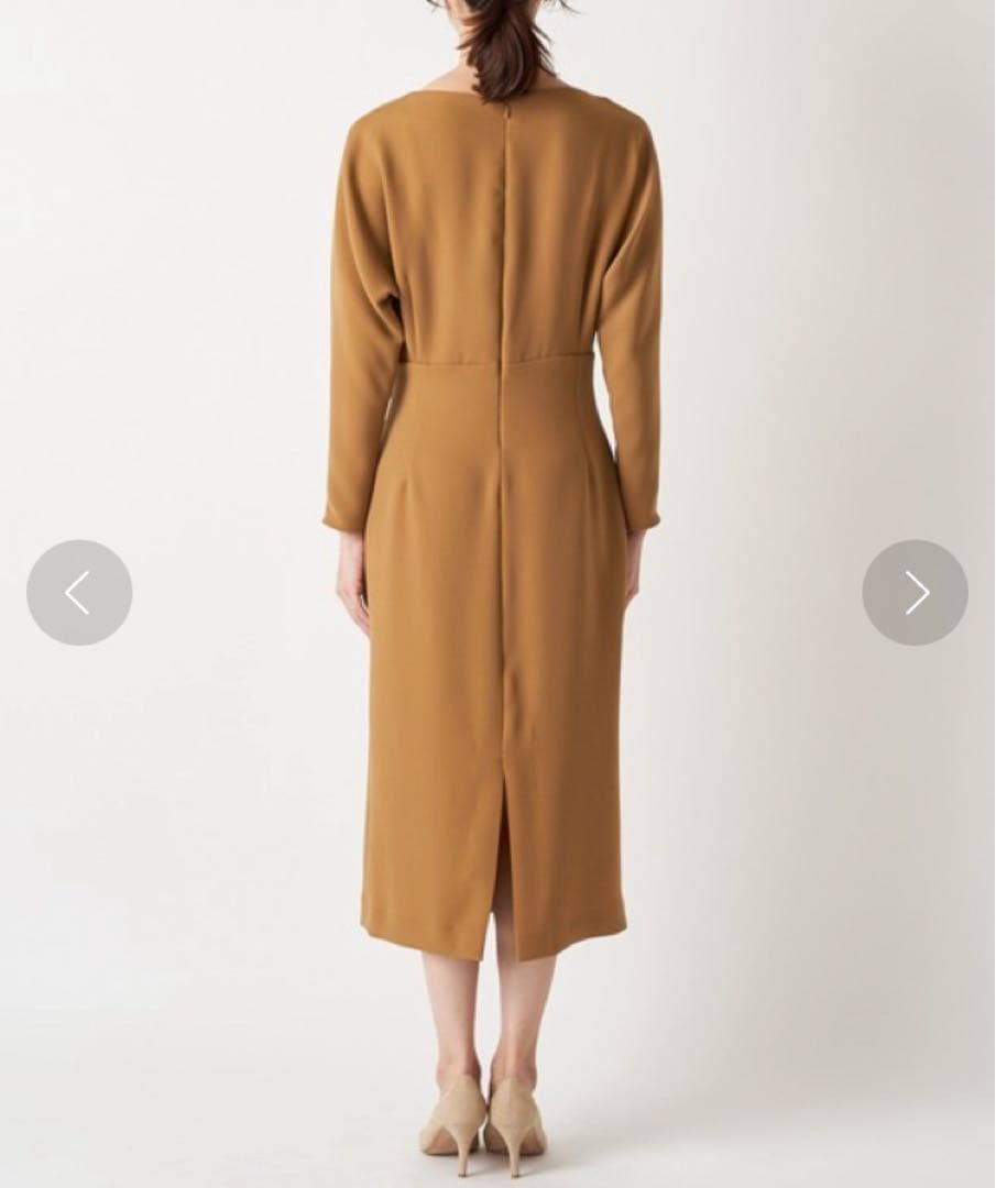 【新品タグ付】ウィムガゼット WEB限定 ダブルクロスドルマンワンピース