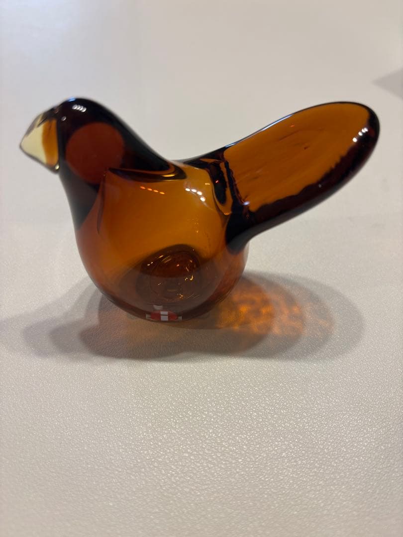 美品　イッタラ バード シエッポ コッパー レモン/ オイバ・トイッカ　箱付き