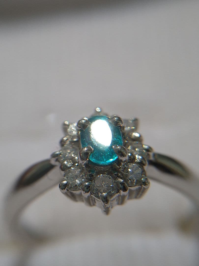 パライバトルマリン　リング