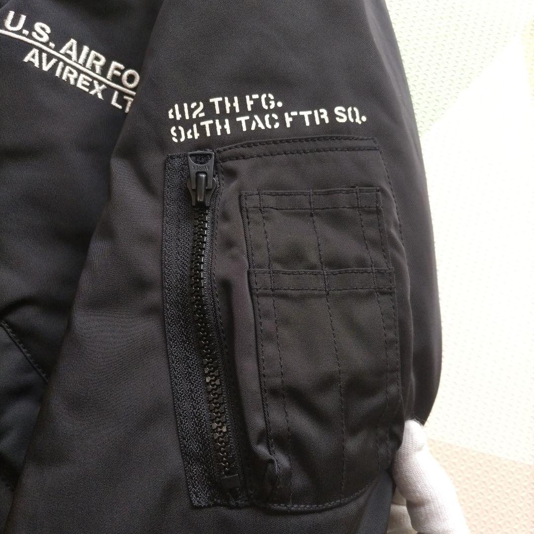 専用！AVIREX MA-1 フライトジャケット ブラック！