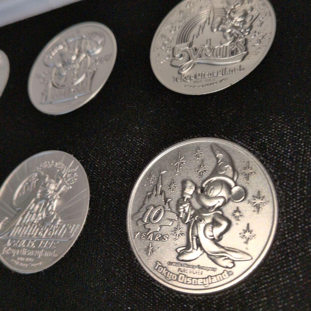 えんえん　　　東京ディズニーランド 10周年記念銀メダルセット