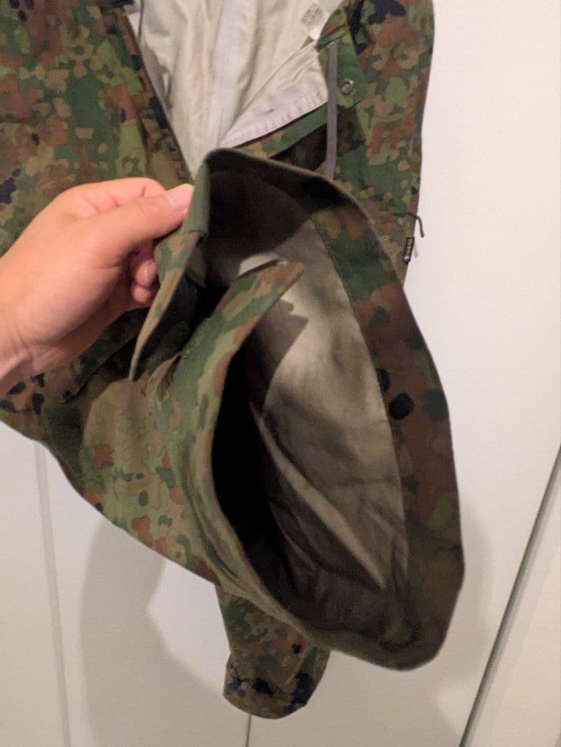 泰*】様 mont-bell　陸自迷彩 レインスーツ(上下セット)　Мサイズ