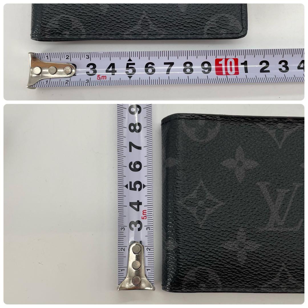 ルイヴィトン マネークリップ　モノグラム　エクリプス　お札入れ