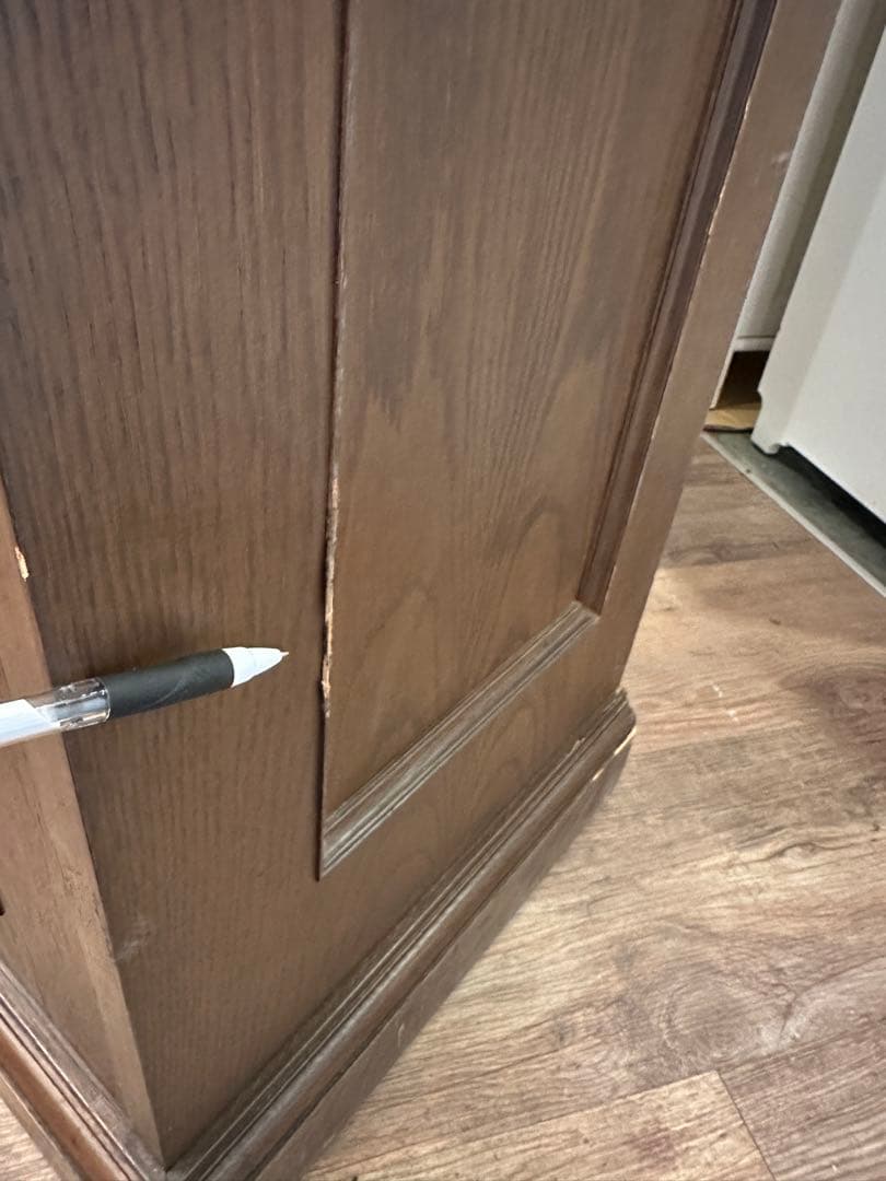 【東京都23区配送無料】アンティーク　大型　本棚　ブックケース　飾り棚　シェルフ