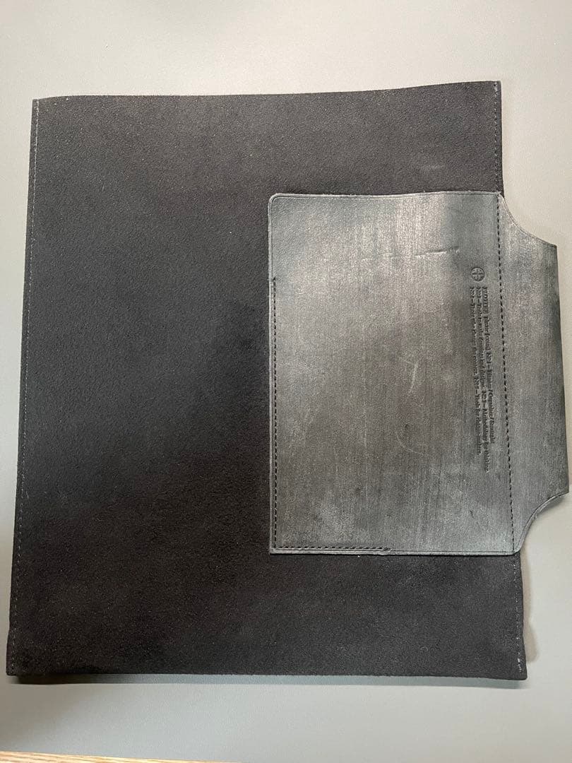 PLOTTER レザーバインダーケース A5サイズ【ブラック】