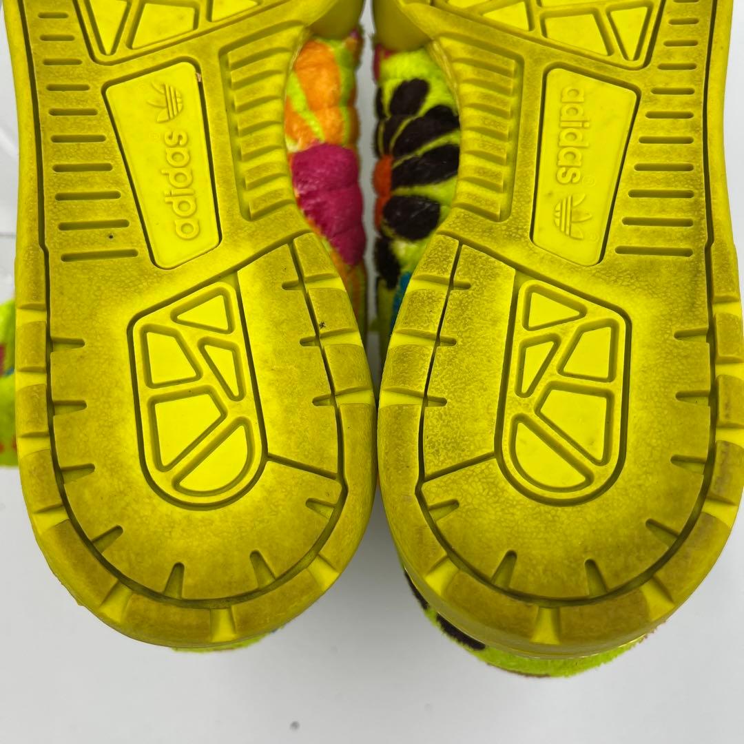 美品　アディダスadidas ジェレミー・スコット　ハイカット スニーカー クマ