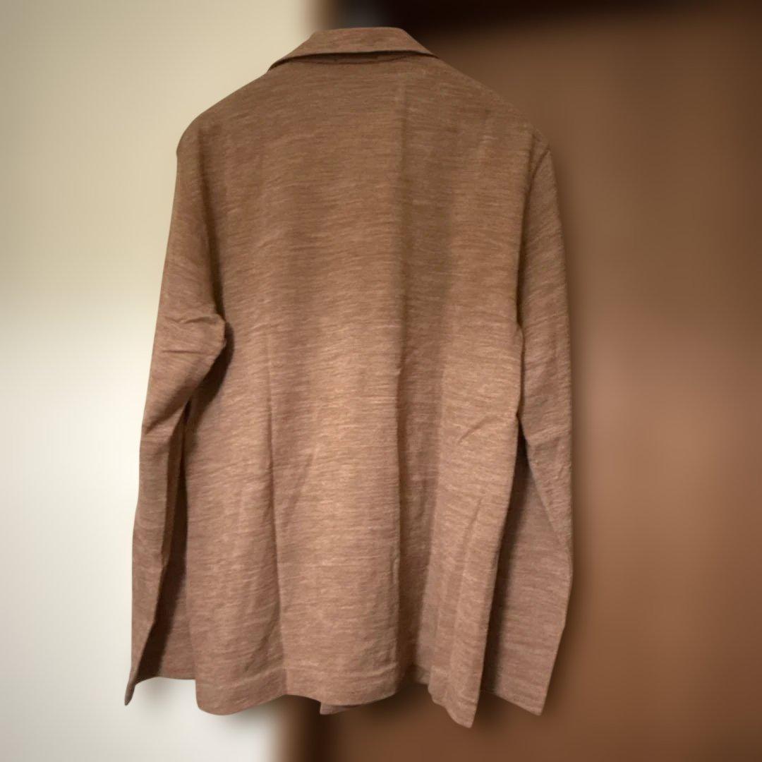 ギャルソン オム プリュス ウール 切替 シャツ ブルゾン アーカイブ ニット