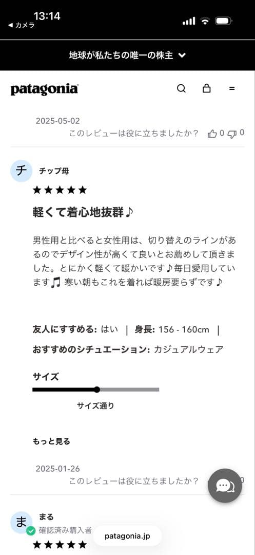 Patagonia ウィメンズ・ダウン・セーター・ベスト　Mサイズ