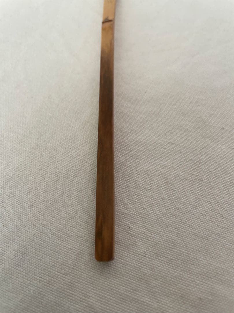 茶道　茶道具　茶杓　⭐︎谷村宗真作　「紫野　黄梅院　小林太玄」銘『清流』　共筒共箱