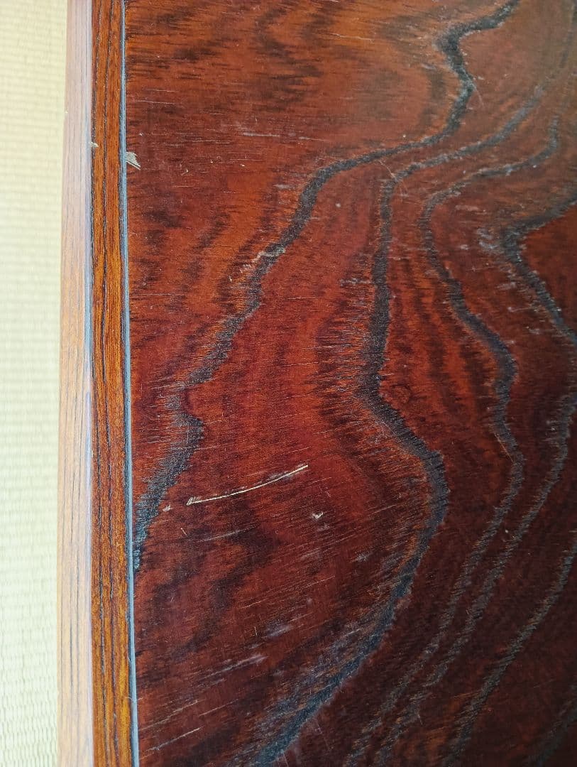 座卓　ちゃぶ台　素材不明　茶色