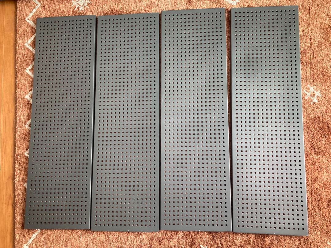 ニトリ NITORI 突っ張りシェルフ アルゴス90 ダークグレー