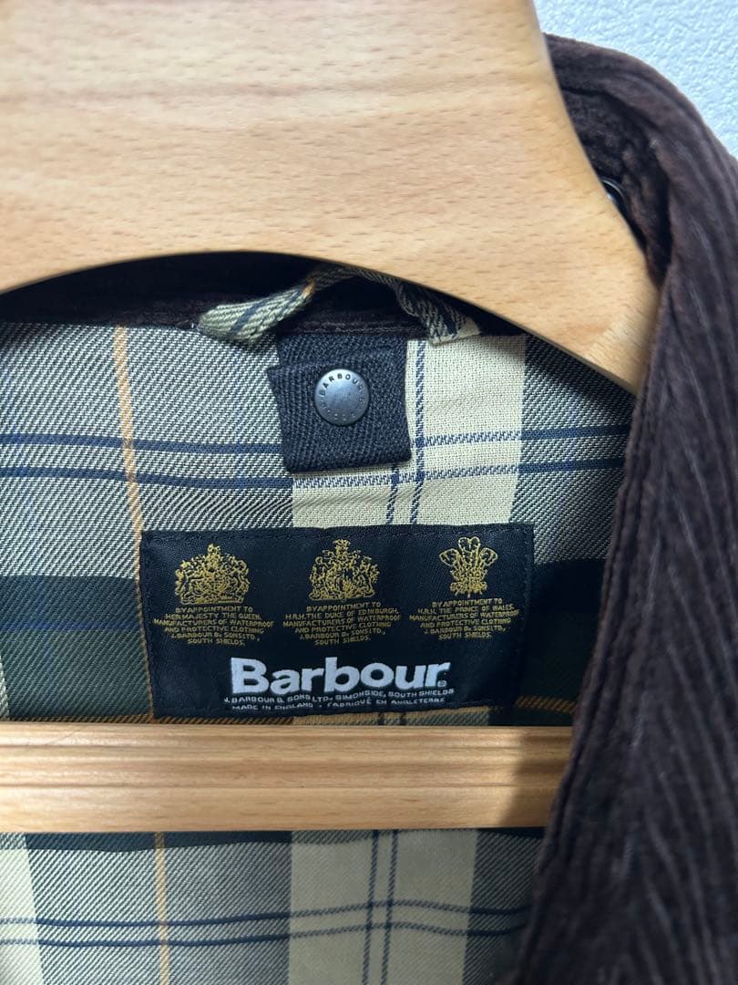 【美品】バブアー Barbour SL ビデイル 40 OLV