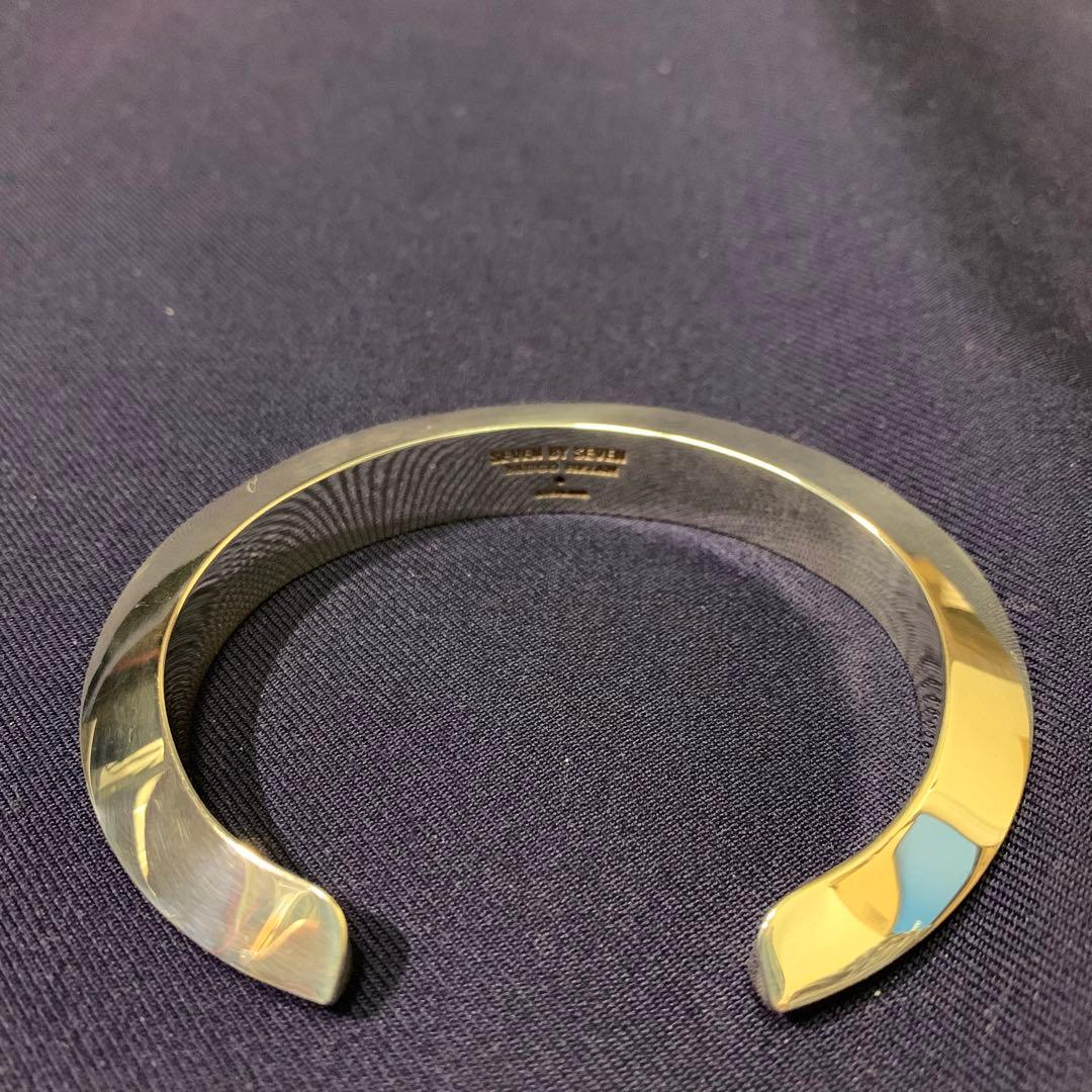 ⭐︎超希少　22ss　セブンバイセブン　バウゴヘイアン　コラボ　バングル　シルバー