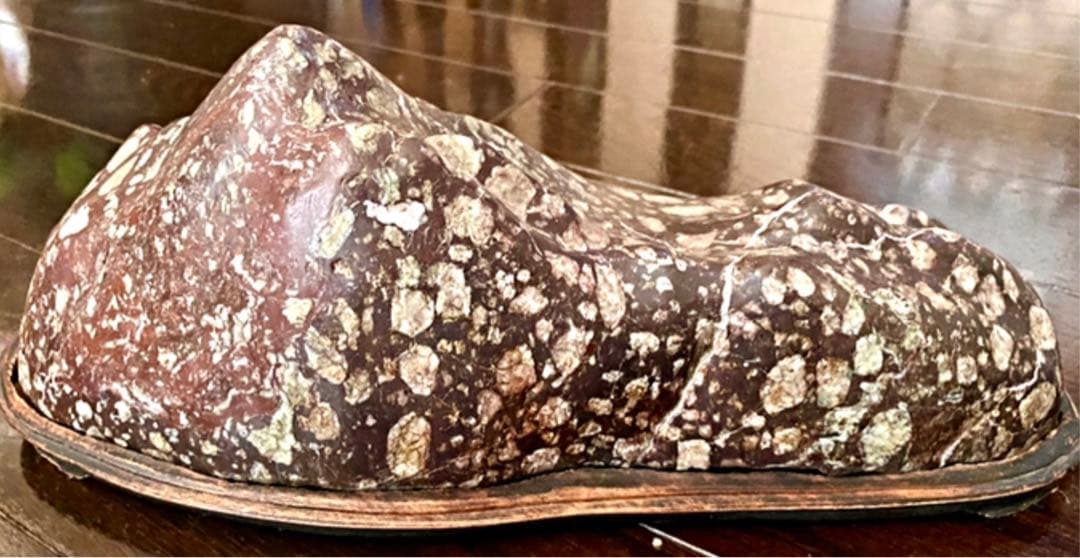 骨董品&大迫力#3D立派な花石鑑賞石