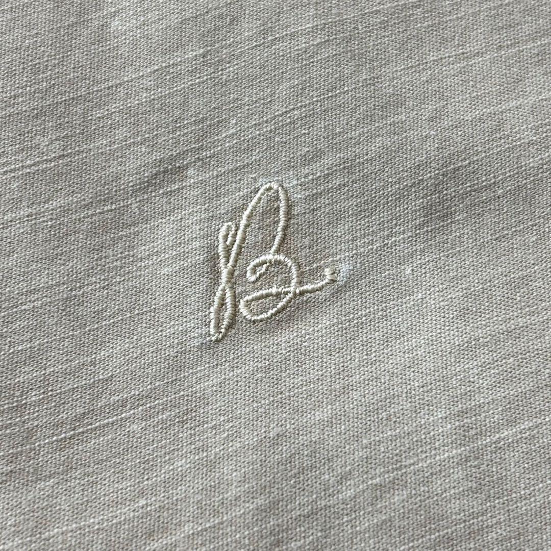 極美品　マディソンブルー　半袖シャツ　ハンプトン　ベージュ　2