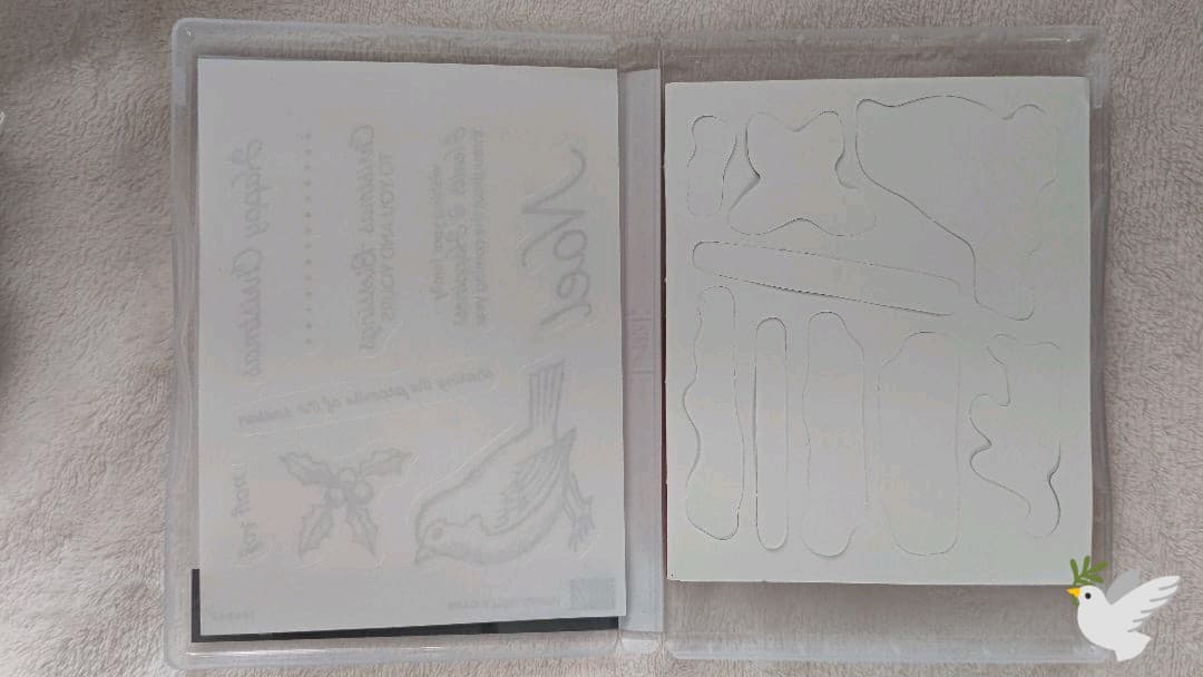 Stampin 'Up Happy Holly-Days ホリーボーダーパンチ付