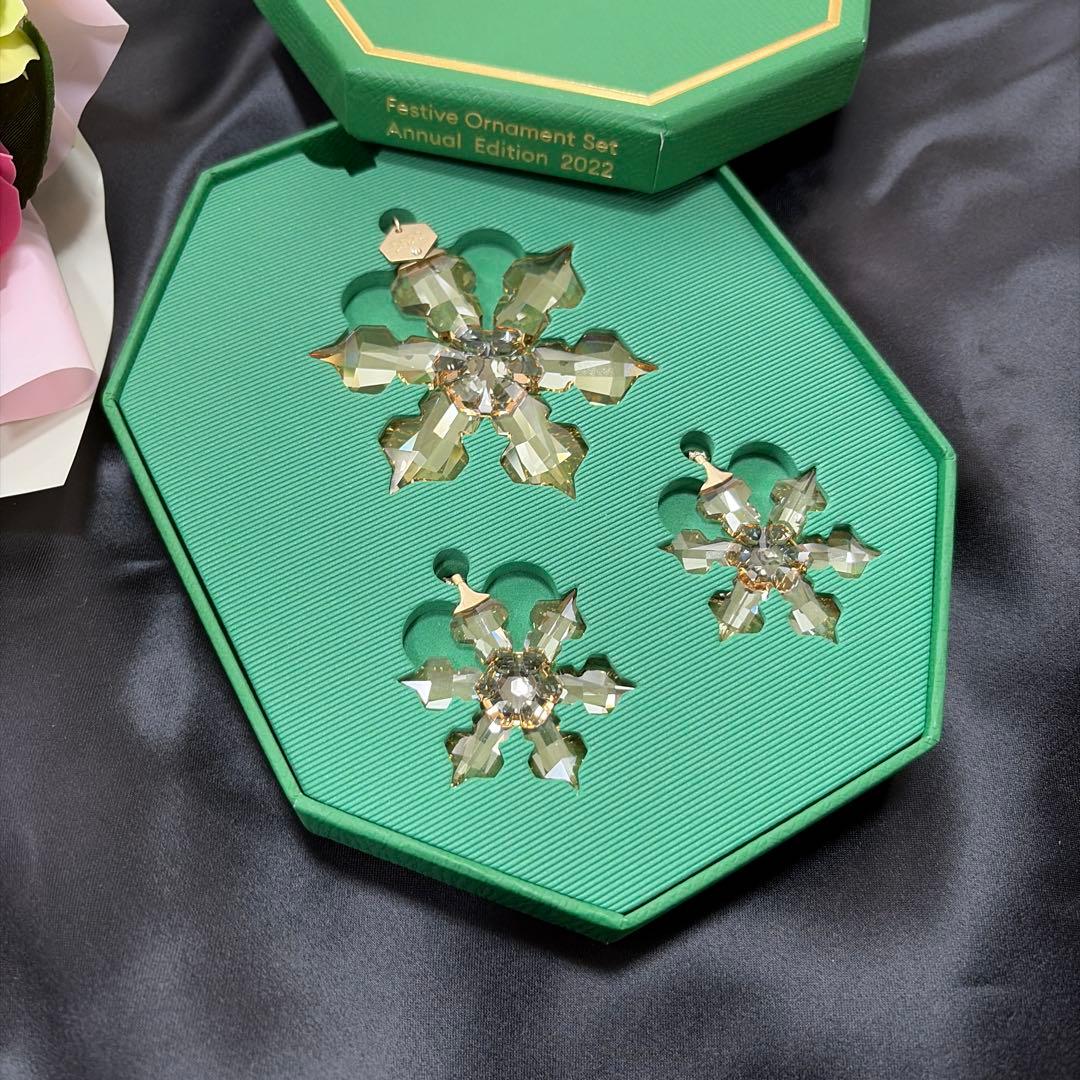 新品未使用 SWAROVSKI スワロフスキー オーナメント 2022 セット