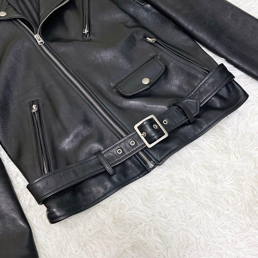 beautiful people ダブル ライダースジャケット レザージャケット