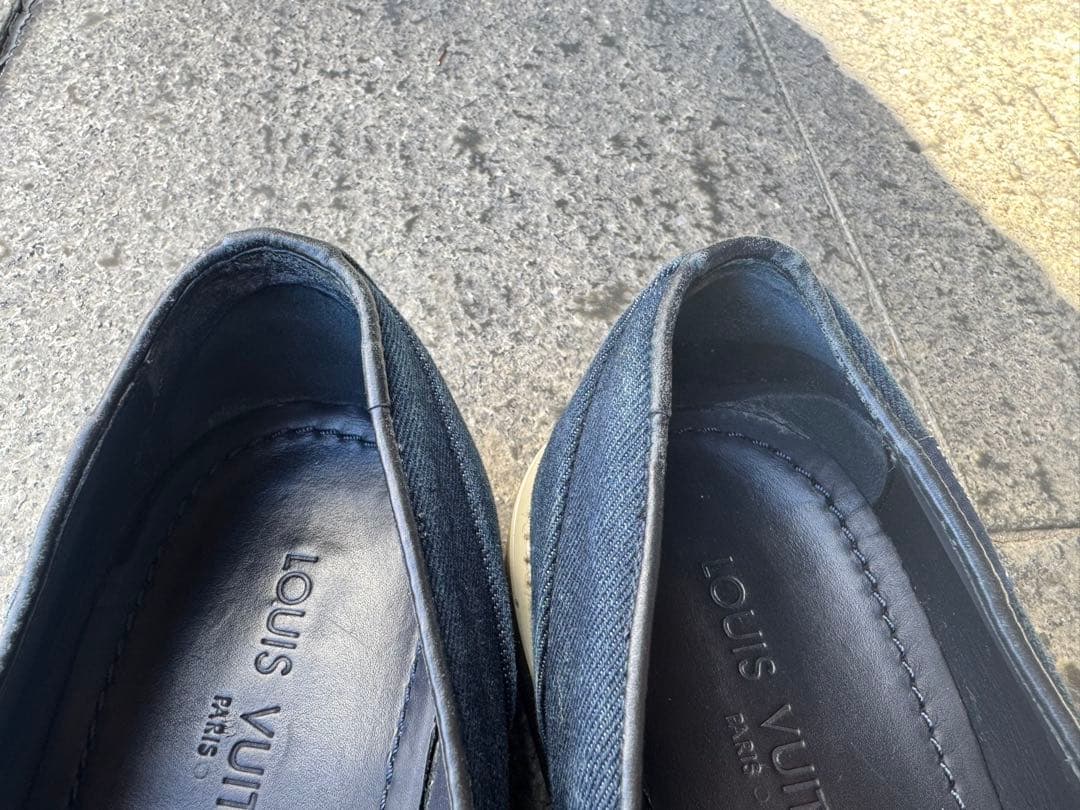 ルイヴィトン【LV】ローファー スニーカー デニム メンズ靴