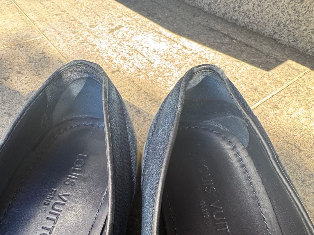 ルイヴィトン【LV】ローファー スニーカー デニム メンズ靴