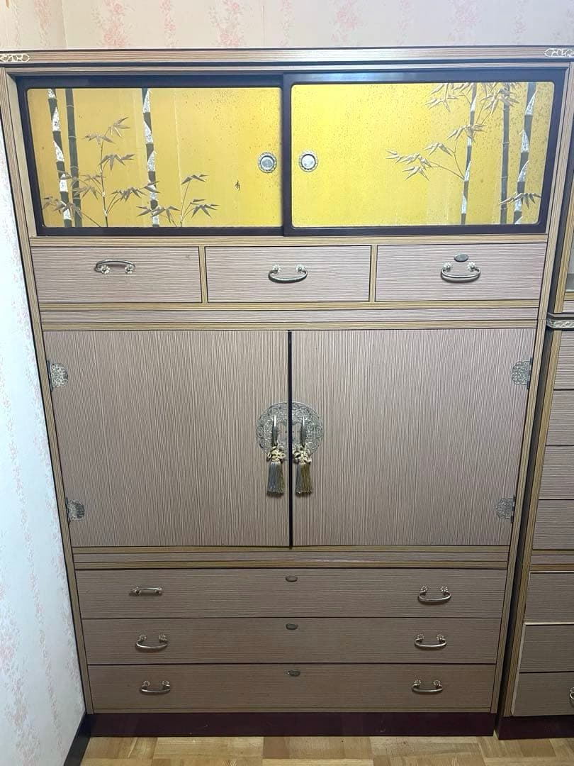 年代物　桐箪笥　着物箪笥