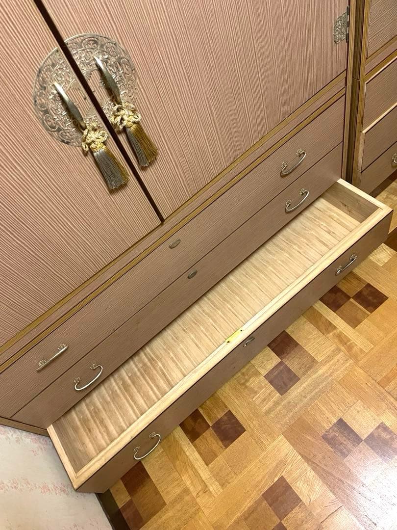 年代物　桐箪笥　着物箪笥