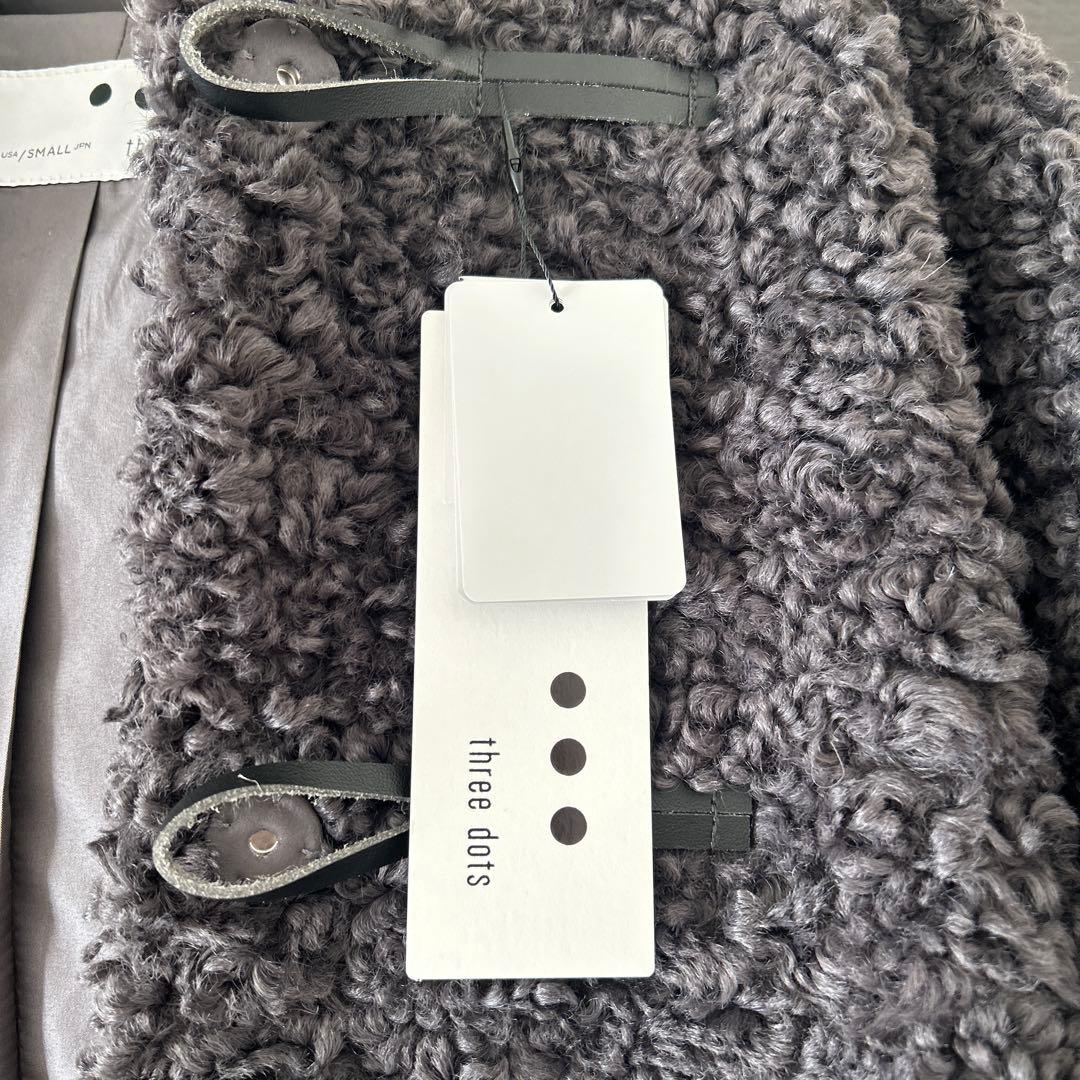 スリードッツ　プードルボア ダッフルコート